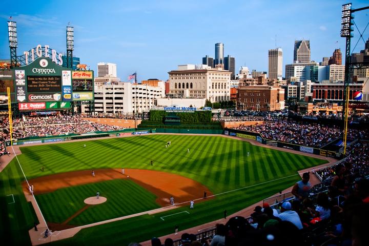 Comerica Park in Detroit