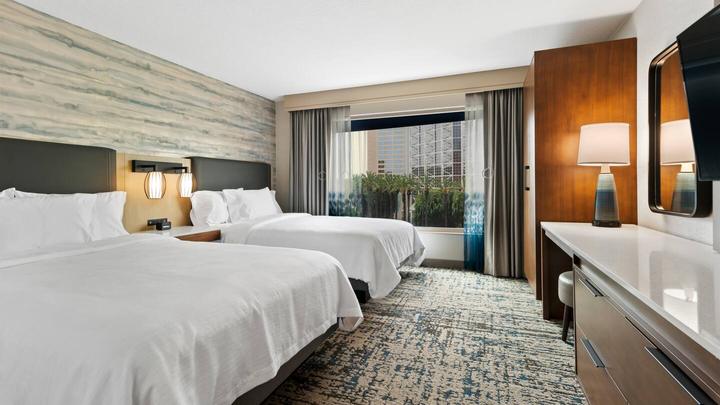Hotel room in Orange County, California